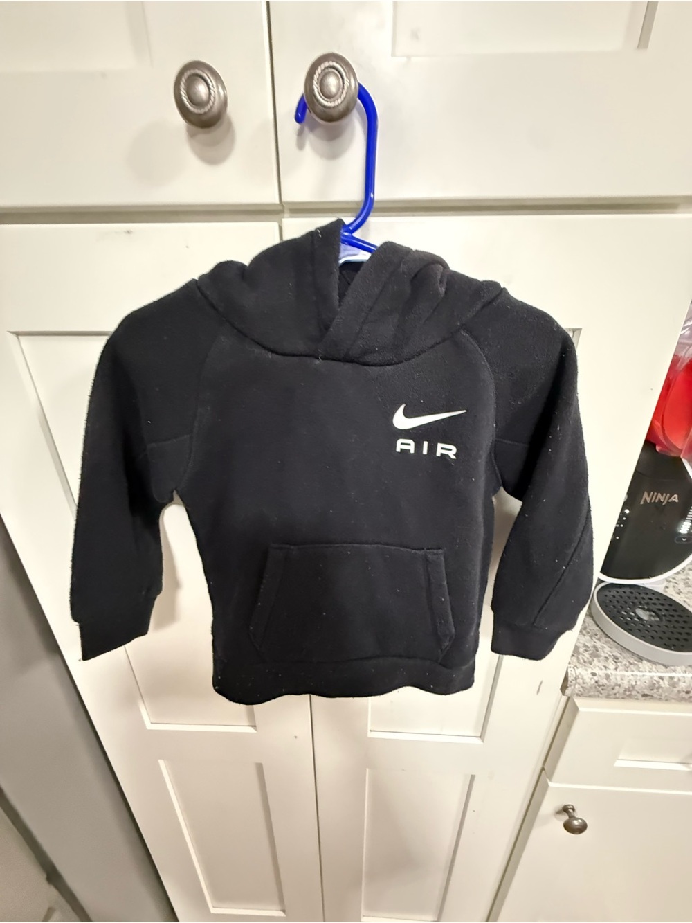 Nike Black Kids' AIR Pullover Hoodie